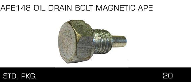 APE148 OIL DRAIN BOLT MAGNETIC APE